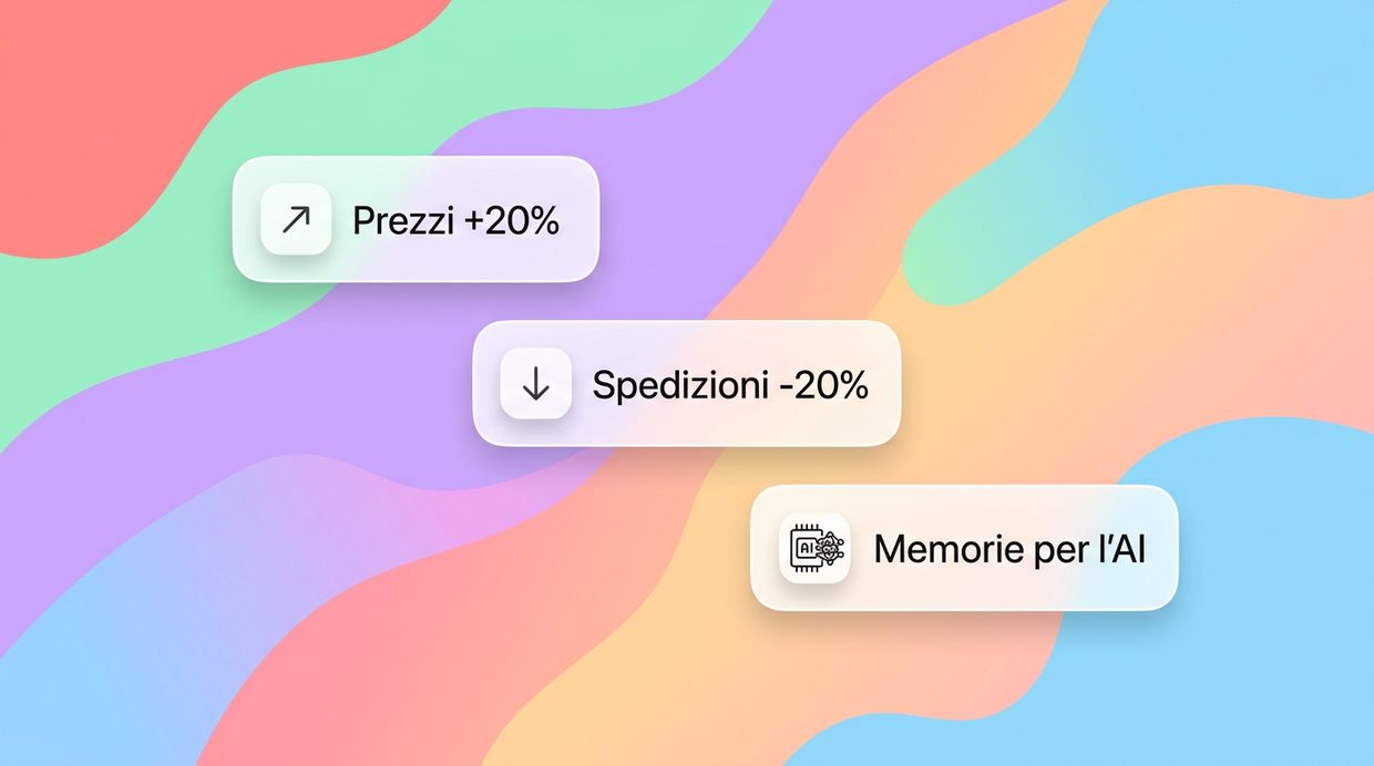 Gli smartphone costano di più: l’AI si prende le memorie